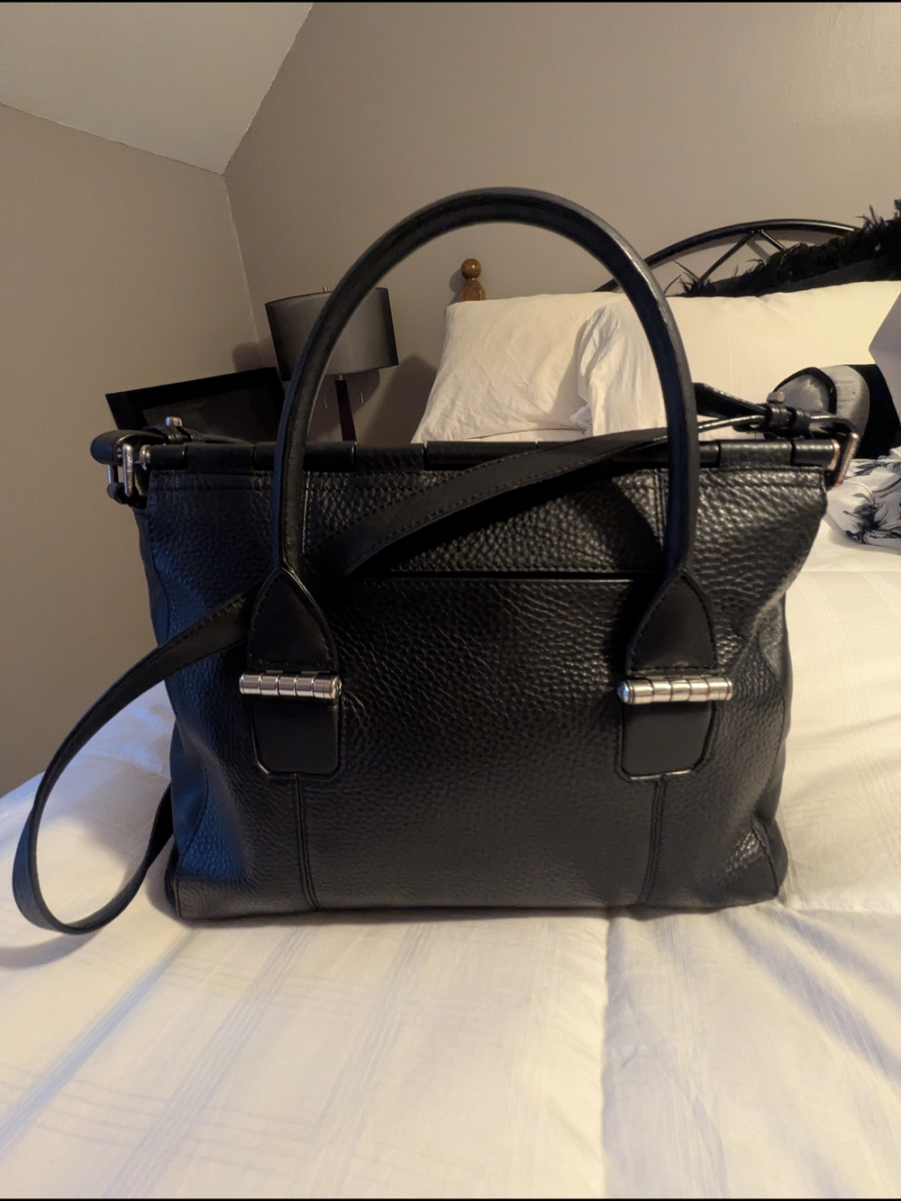Mackage 2 Way Leather Satchel Handbag